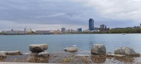 石头  蓝天  桥  晴天