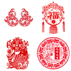 春节剪纸 
