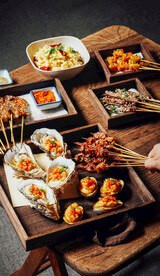 海鲜烧烤 烤串生蚝