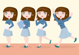 女老师