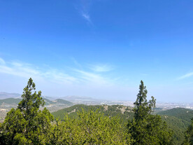青山蓝天