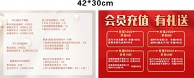美容院价目表