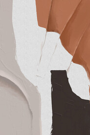 手绘油画肌理玄关合层