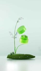 C4D模型 植物化妆品