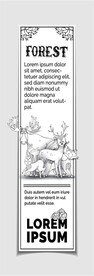 线描长图海报 