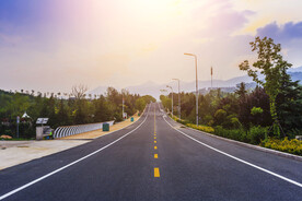 道路天际线