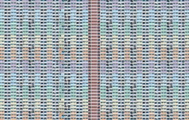 粉彩色建筑