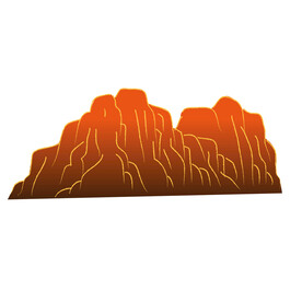  山 