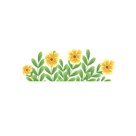 花丛边框  