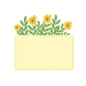  花环边框 