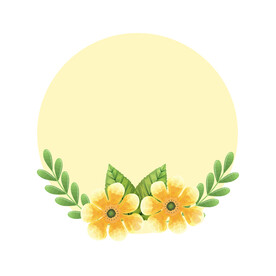花朵边框