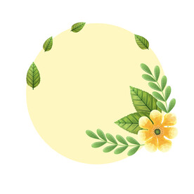 花朵边框 