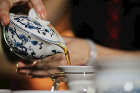 饮茶图片