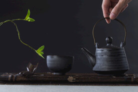 饮茶图片