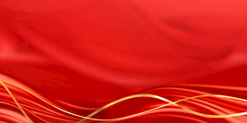 房地产红背景金色