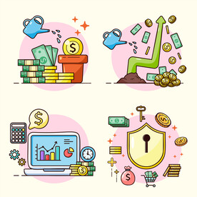 金融理财图标