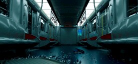C4D模型 地铁