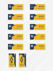 门牌设计