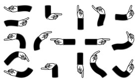 手指手势插