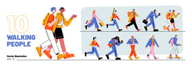 人物插画  