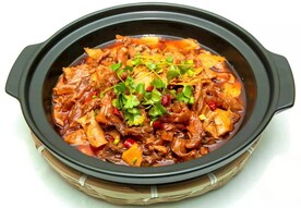 鸡腿煲