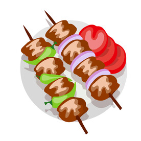 美食插画