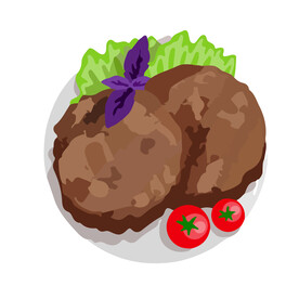 美食插画