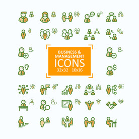 商务人物icon