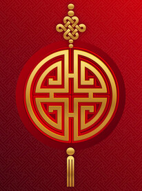 红色背景