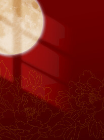 红色背景