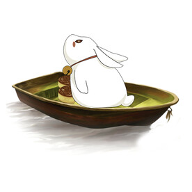 卡通中秋元素