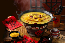 小米鸡煲