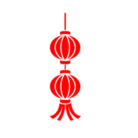 复古装饰灯笼 祥云