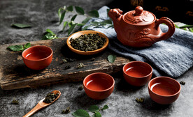 茶道品茶