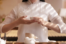 茶道品茶