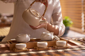 茶道品茶