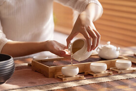 茶道品茶