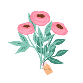 花朵图案装饰