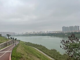 跑道美景