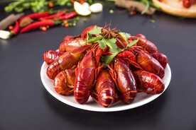 美食海鲜小龙虾