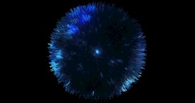炫彩宇宙星空时光穿梭图片