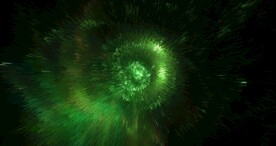 炫彩宇宙星空时光穿梭图片