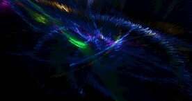 色彩爆发飞溅宇宙星空图片