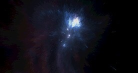 未来科技感宇宙星空