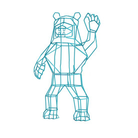 C4D模型儿童立体画