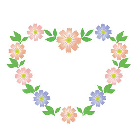 花装饰边框