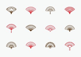 扇子图标