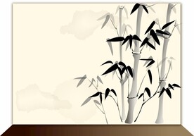 水墨竹子