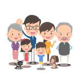 一家人