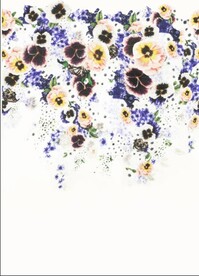碎花 水彩花 定位花